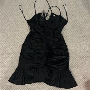 Astr Black Mini Dress